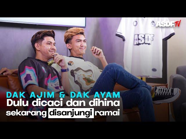 ASDF Talk EP 28: Dak Ayam dan Dak Ajim, tahap kena tunggu dengan fans depan rumah.