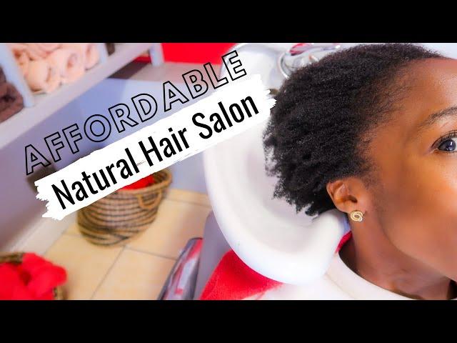 AFFORDABLE NATURAL HAIR SALON | £35 for wash, treatment and blow dry