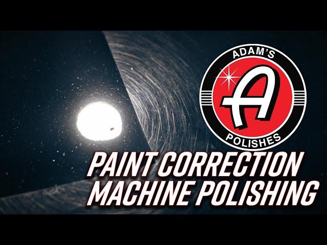 Paint Correction With Dual Action, Random Orbital Machine Polisher