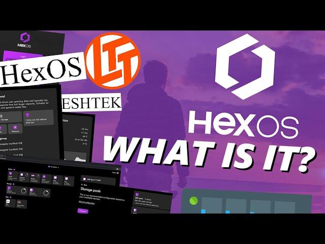 HexOS - The LTT Backed NAS Software Finally Revealed (sort of)