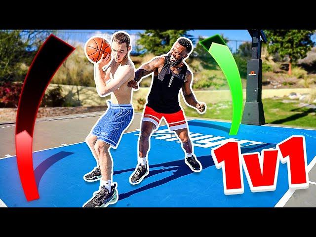 1v1 Basketball Against Adin Ross!