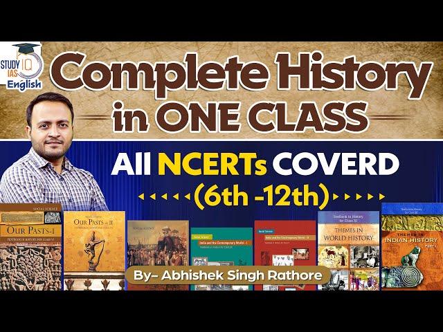 UPSC 2024 | History Marathon | Abhishek Singh Rathore | StudyIQ IAS English