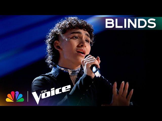 Frank Garcia Gets in His Feels with "Love in the Dark" by Adele | The Voice Blind Auditions | NBC