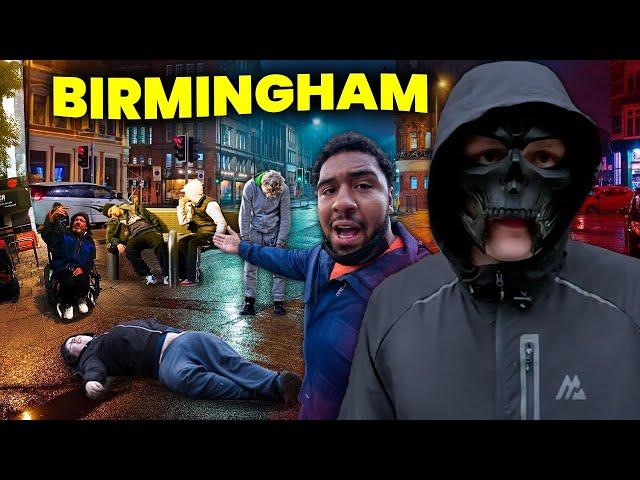 Birmingham dangerous Streets at Night: Neglected & forgotten City