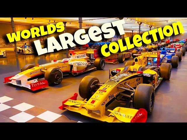 World's Largest Car Museum is in France! Exclusive walking tour. Musée National de l'Automobile.