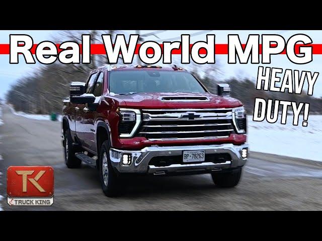 2024 Chevrolet Silverado 3500 HD Fuel Economy Test - How Much Diesel Does it Burn?