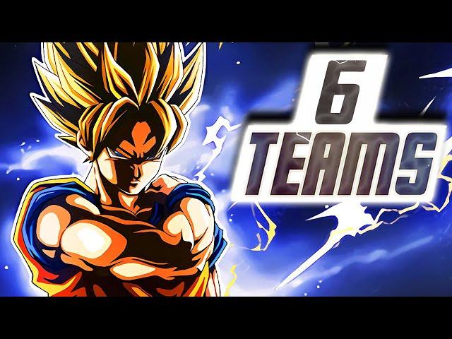 6 TEAMS Légendaires pour Goku SSJ Super ZLR TEC !