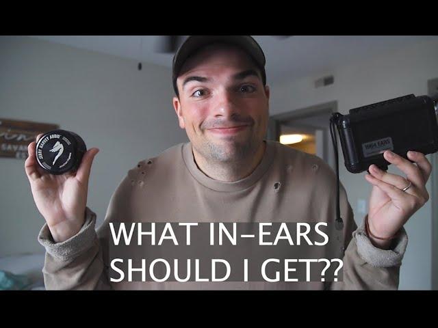 WHAT IN-EARS SHOULD I GET IN 2020? 64 AUDIO OR JHAUDIO? // VLOG 021