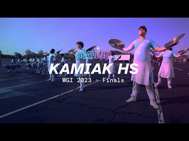 Kamiak High School Cymbal Line 2023 / WGI Finals / In the Lot with Seavine