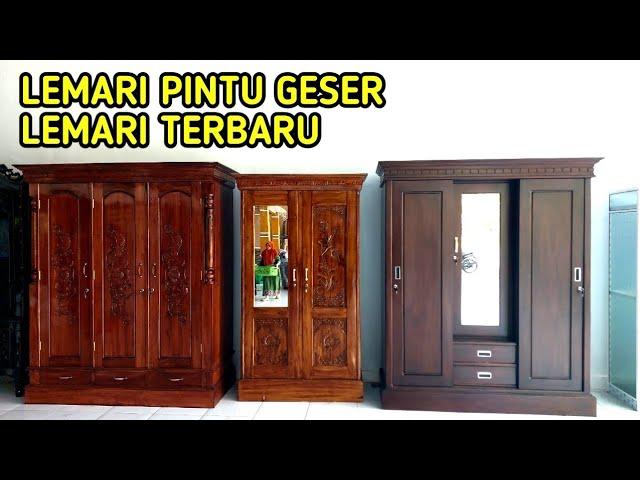 Desain Lemari Sliding 2 Pintu !! Lemari Pakaian PINTU GESER!! Rian Mebel