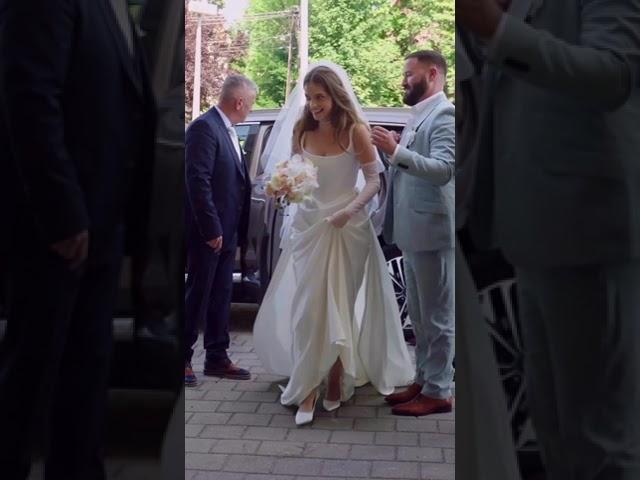 Barbara and Dylan official #weddingvideo #part1 #shorts  #barbarapalvin #dylansprouse #wedding