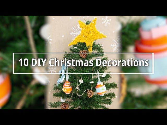 10 DIY Christmas Decorations