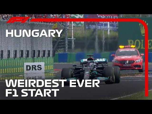 The Weirdest F1 Start Ever?! | 2021 Hungarian Grand Prix