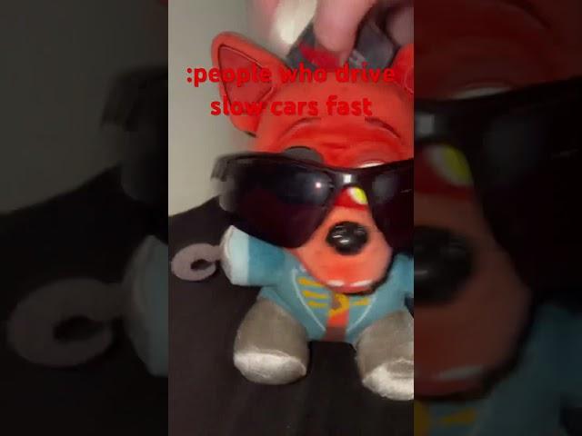 Car rizz #fnaf #meme #fnafplushies #fnafmemes #plushies (audio)@SpeedMcqueen_1@Speed_McQueen2