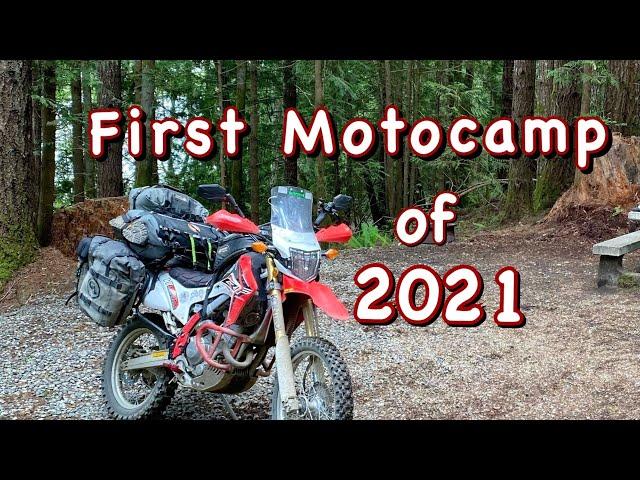 First Solo Motocamp of 2021 - Honda CRF250l