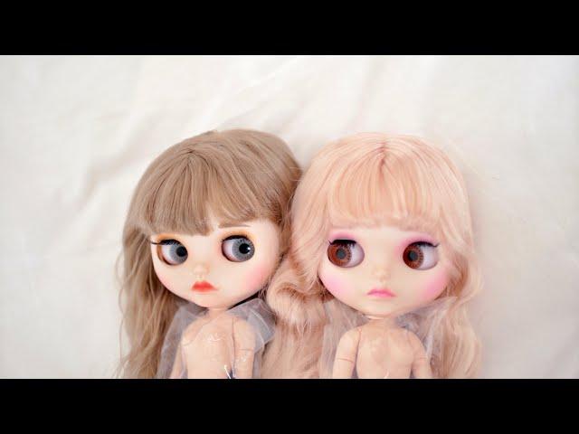 Aliexpress "custom" Blythe dolls // box opening, review & chat