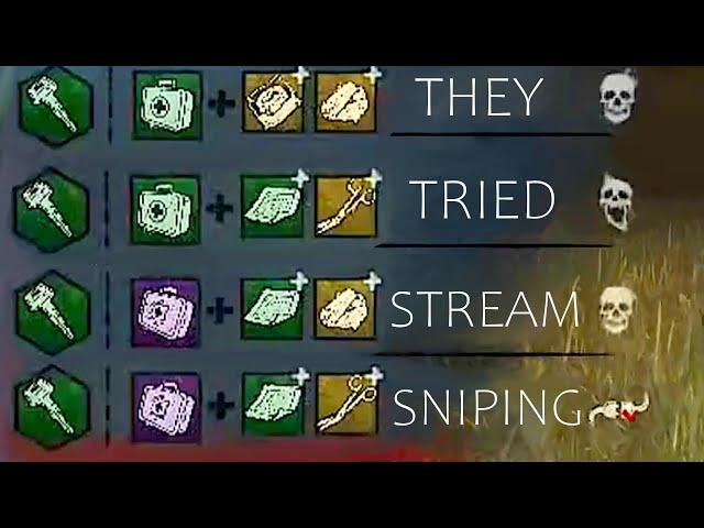 They Tried to Stream Snipe my 300+ Winstreak (DBD)