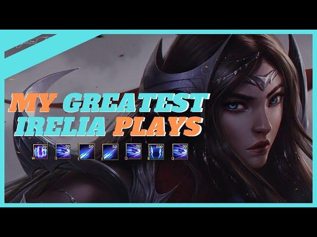 Irelia is How I GOT OUT OF GOLD, YOU CAN TOO! Best S10 plays!