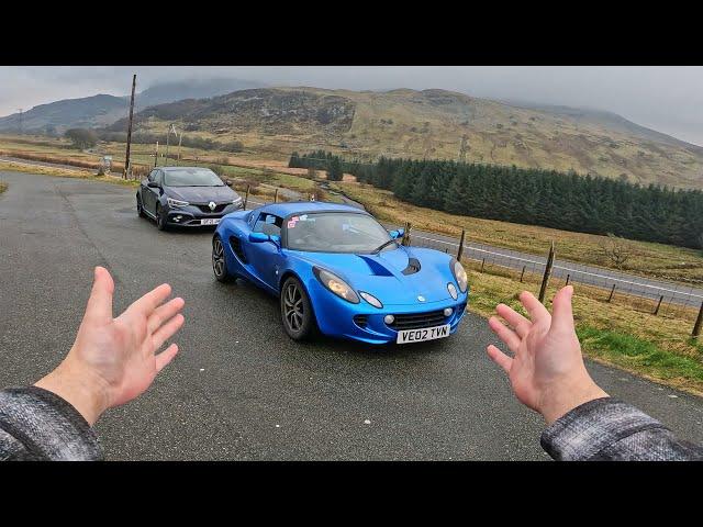 What it's like to drive a Lotus Elise (POV)