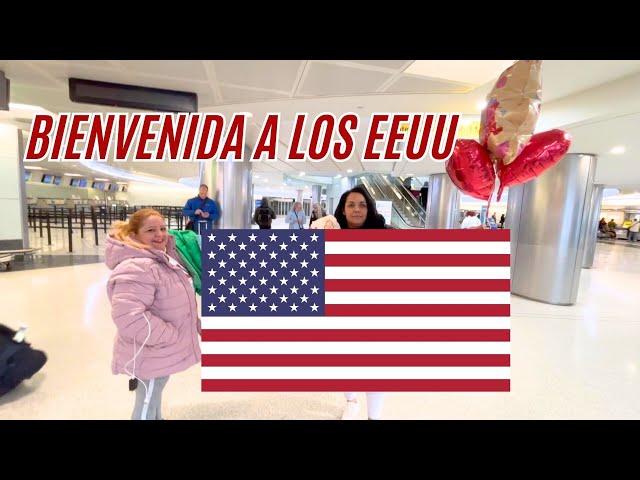 Un Recibimiento Inolvidable: ¡Qué Aventura! Dando Bienvenida a Nuestra Amiga Cubana en EE. UU. ️