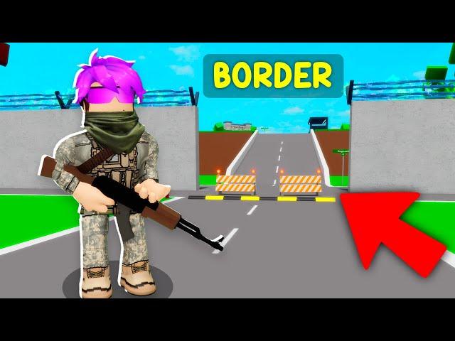 I CREATED A FAKE BORDER in BROOKHAVEN!