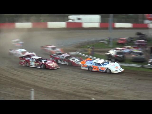 IMCA Late Model Heats Dubuque Speedway 7/30/17