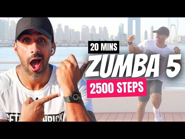 Zumba Walking Workout | 2800 Steps in 20 Mins