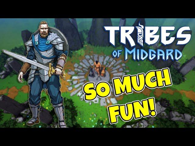 What Is Tribes Of Midgard Survival Mode 2.0? (First Impression Gameplay)