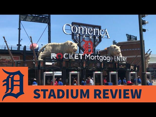 Detroit Tigers Comerica Park STADIUM REVIEW