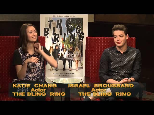 Katie Chang, Israel Broussard interview with Phillip Siddiq for The Bling Ring.