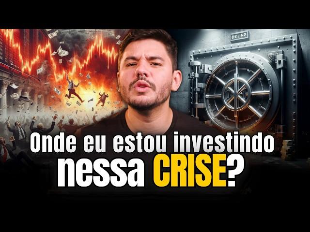 IBOVESPA EM QUEDA l Onde eu estou investindo para proteger o meu DINHEIRO?