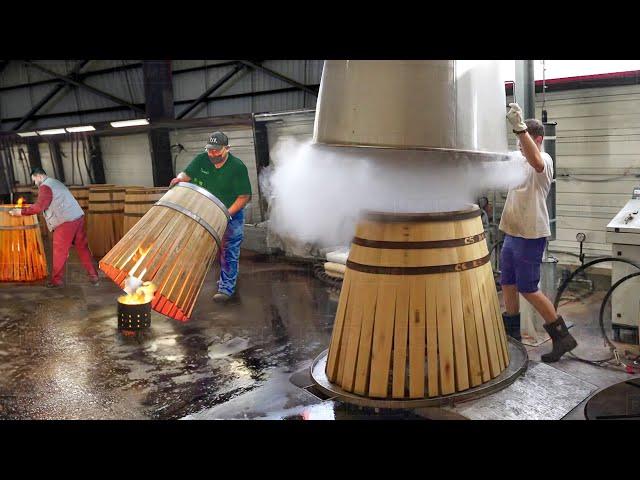 Amazing Way They Produce Wooden Barrels by Hands in France