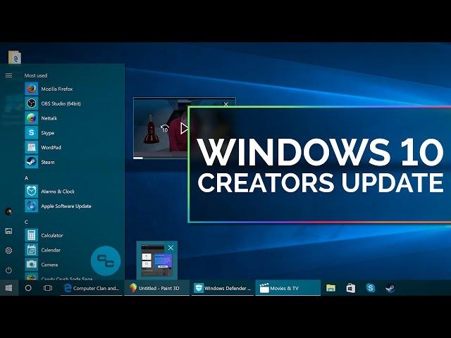 Windows 10 Creators Update Demo