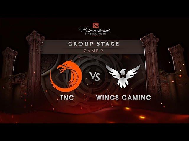 TNC vs Wings - Game 2 - The International 6 : Group Stage