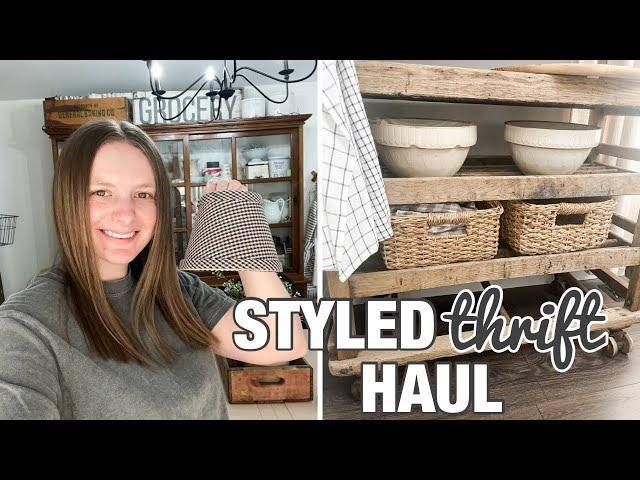 GOODWILL SHOP WITH ME AND HAUL / Styled Treasures & A New Baby Find!