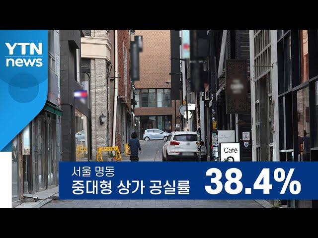 [앵커리포트] 명동 중대형 상가 공실률 38.4%...손실보상 소급 또 지연 / YTN