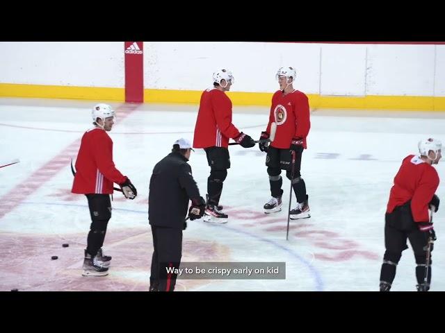 Drake Batherson mic'd up