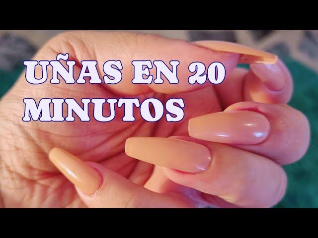 UÑAS EN 20 MINUTOS