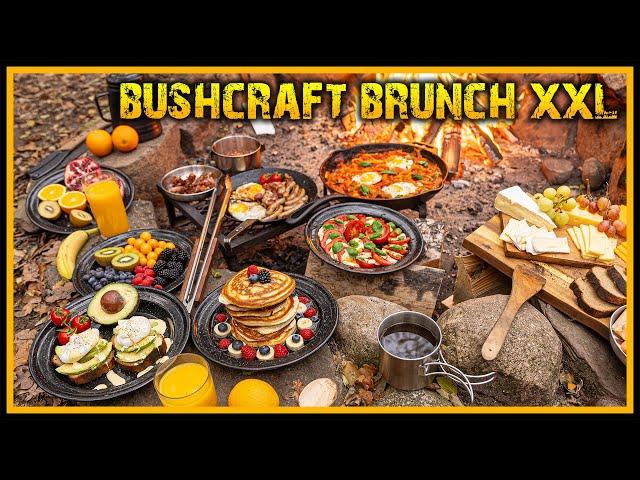  Bushcraft Brunch XXL  - Kochen im Wald für die besten Menschen - Outdoor Cooking