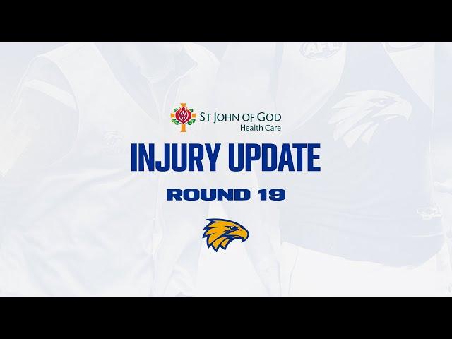 SJOG Health Care Injury Update: Round 19