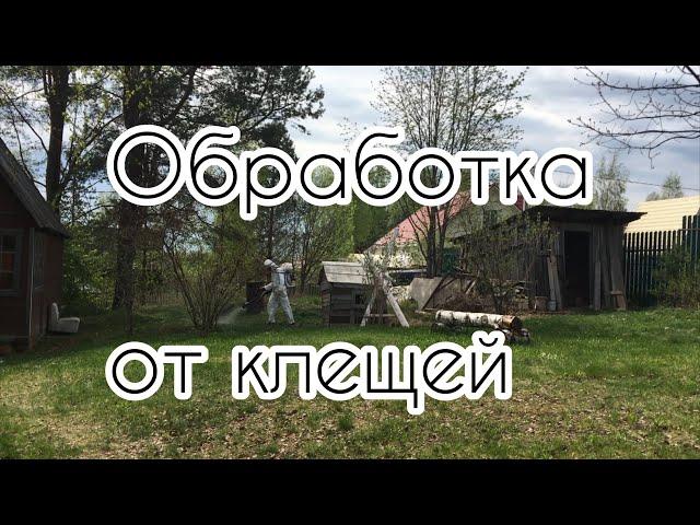 Обработка дачного участка от клещей (Уничтожение клещей 2022 3)