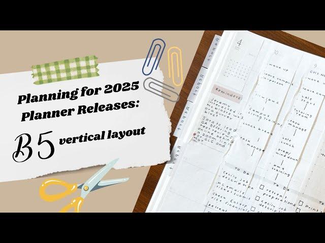 How to Try a Planner BEFORE You Buy: Planning for 2025 Planner Releases | B5 Vertical