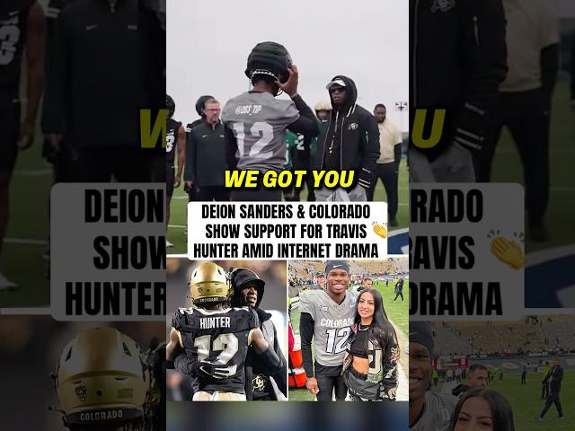 Deion & Colorado Support Travis Hunter 