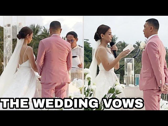 The Wedding Vows of Jose Manalo and Mergene Maranan Wedding Eat Bulaga Dabarkads