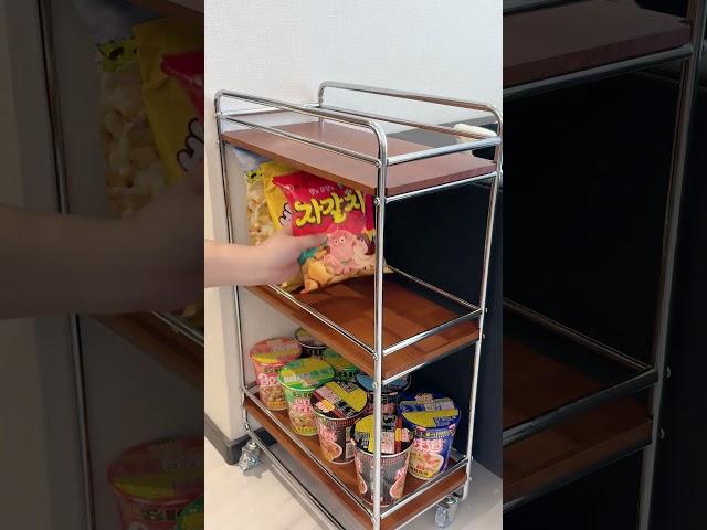 Best Kitchen Storage  Pull-out dish rack  Kitchen storage rack #kitchen #rack #shorts 3