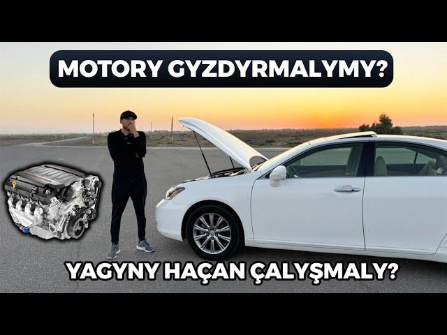 Maşynyñ Matoryny Gyzdyrmalymy?