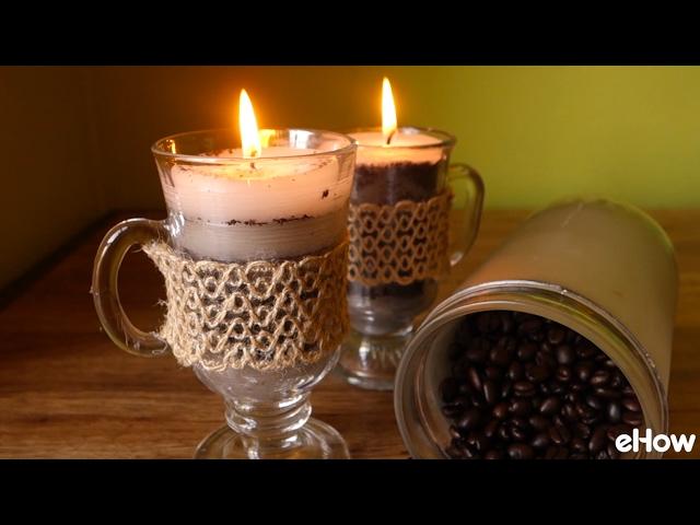 How To Make Coffee Candles