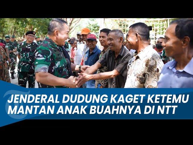 KAGETNYA KSAD Jenderal Dudung Ketemu Mantan Anak Buahnya saat Tugas Operasi di Timor-Timur