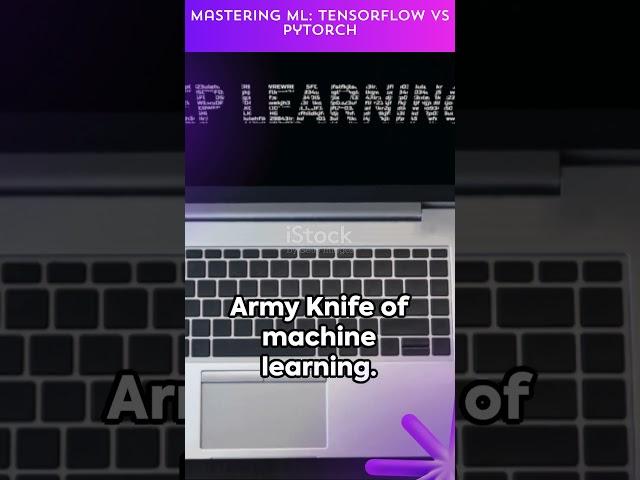 Mastering ML: TensorFlow vs PyTorch #aitechnology #ai #artificialintelligence