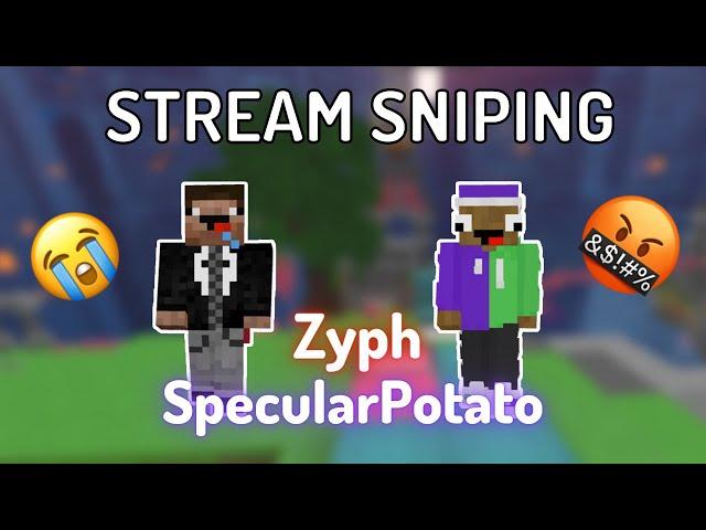 Stream Sniping Zyph and SpecularPotato